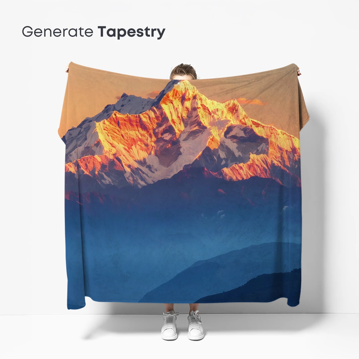 Golden Summit at Dawn: Himalayan Majesty - Image 5