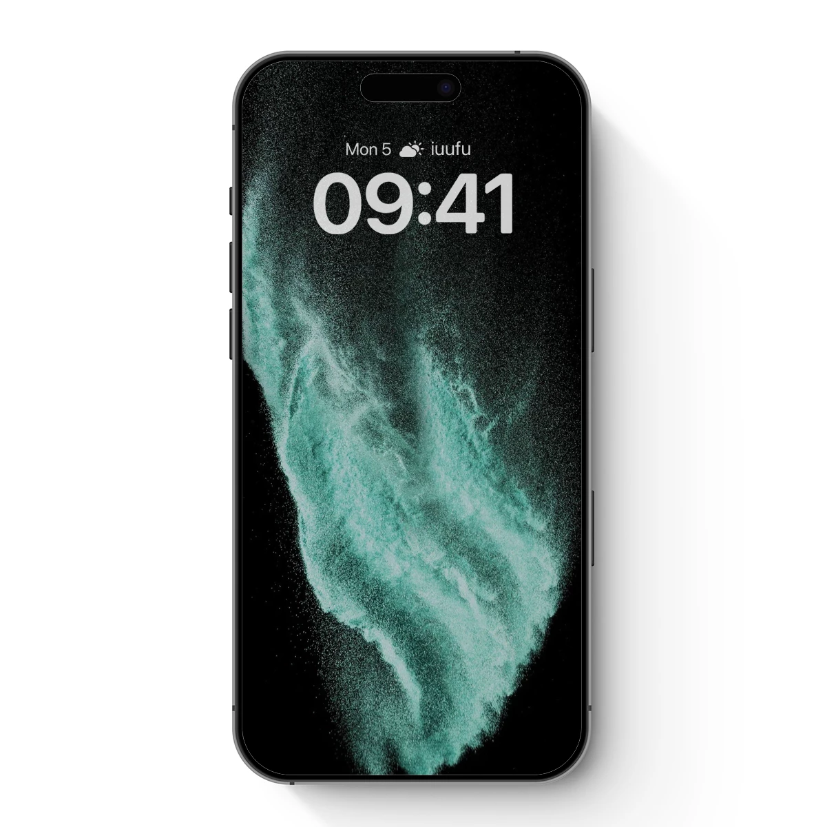 Ethereal Teal Dust Cloud