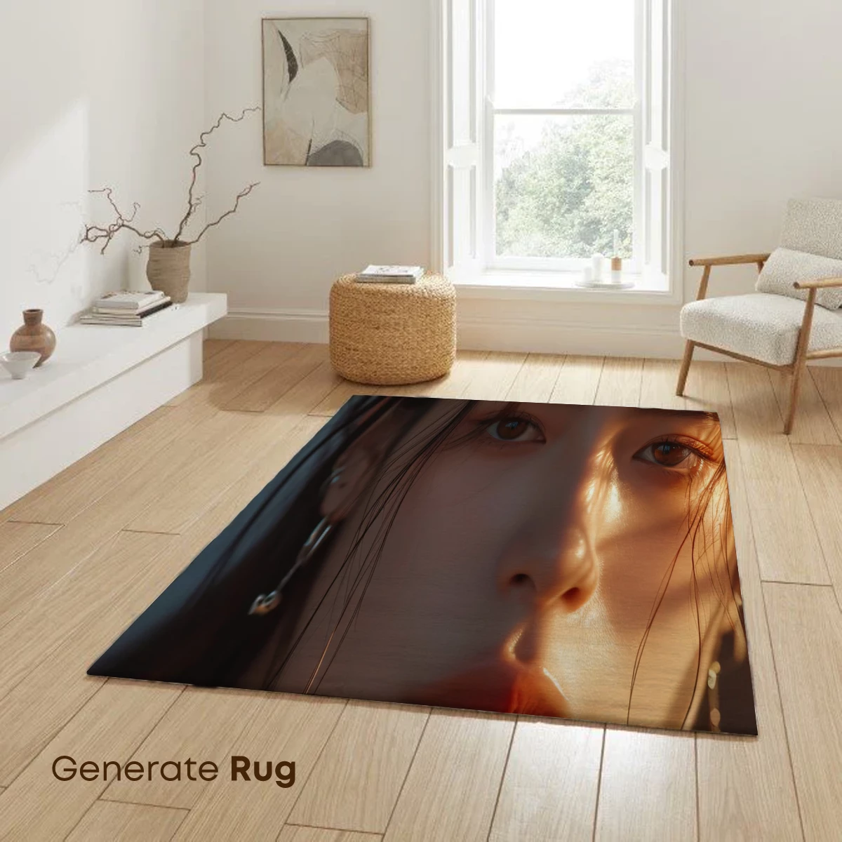 Golden Hour Serenity: Ethereal Portrait Glow - Image 6