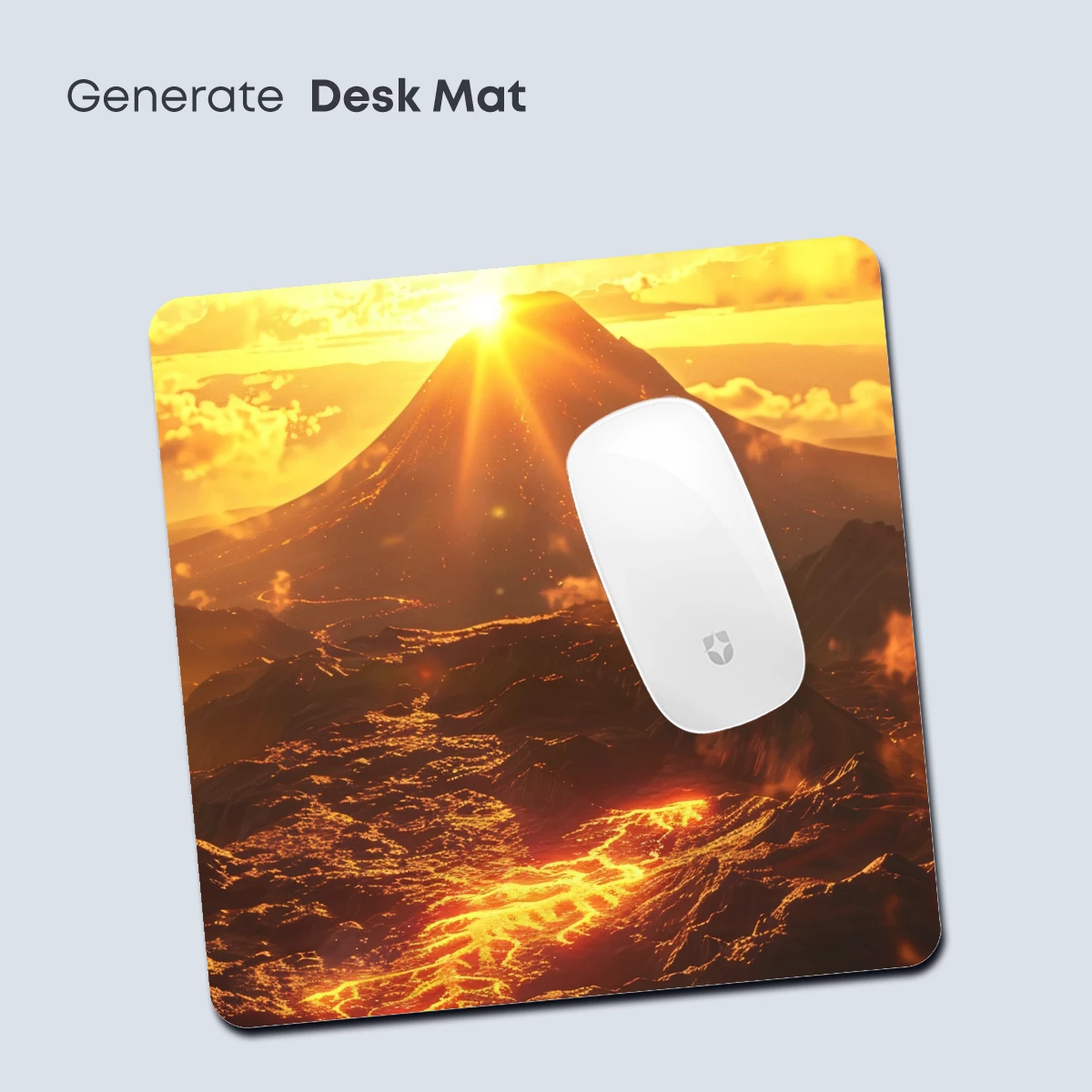 Erupting Sunset: Lava's Golden Symphony - Image 4