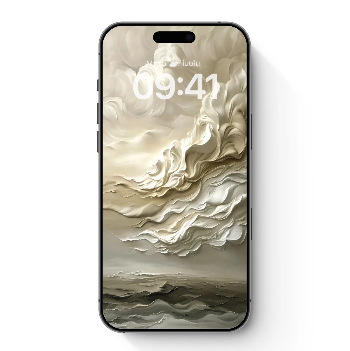 Ethereal Cloud Symphony: A Monochromatic Dream