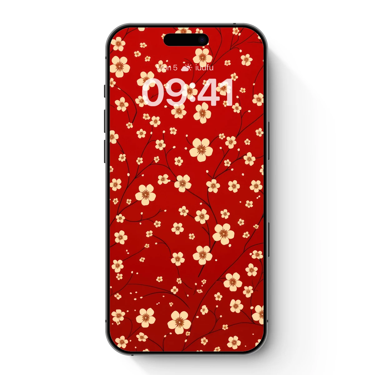 Cherry Blossoms in Crimson: A Blooming Elegance - Image 7