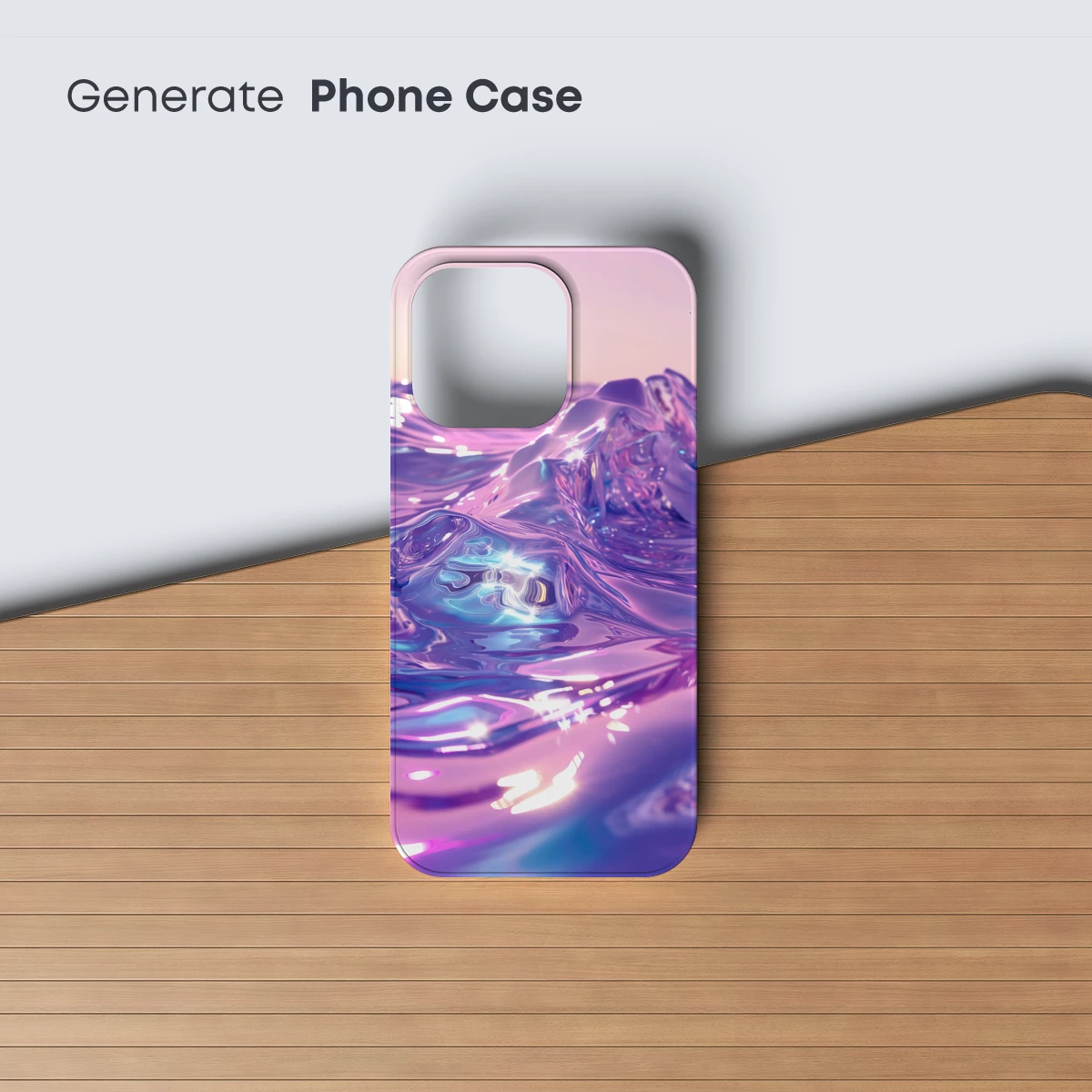 Luminous Purple Waves: A Digital Ocean Symphony - Image 3