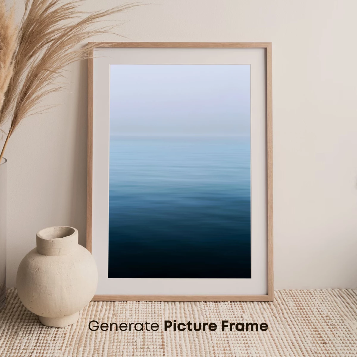 Ethereal Horizon: Misty Waterscape - Image 7