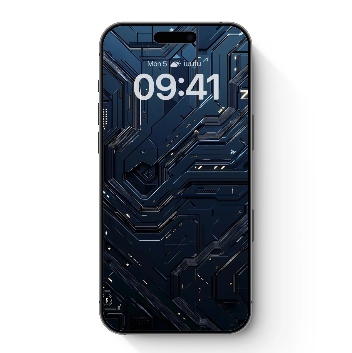 Futuristic Circuit Labyrinth