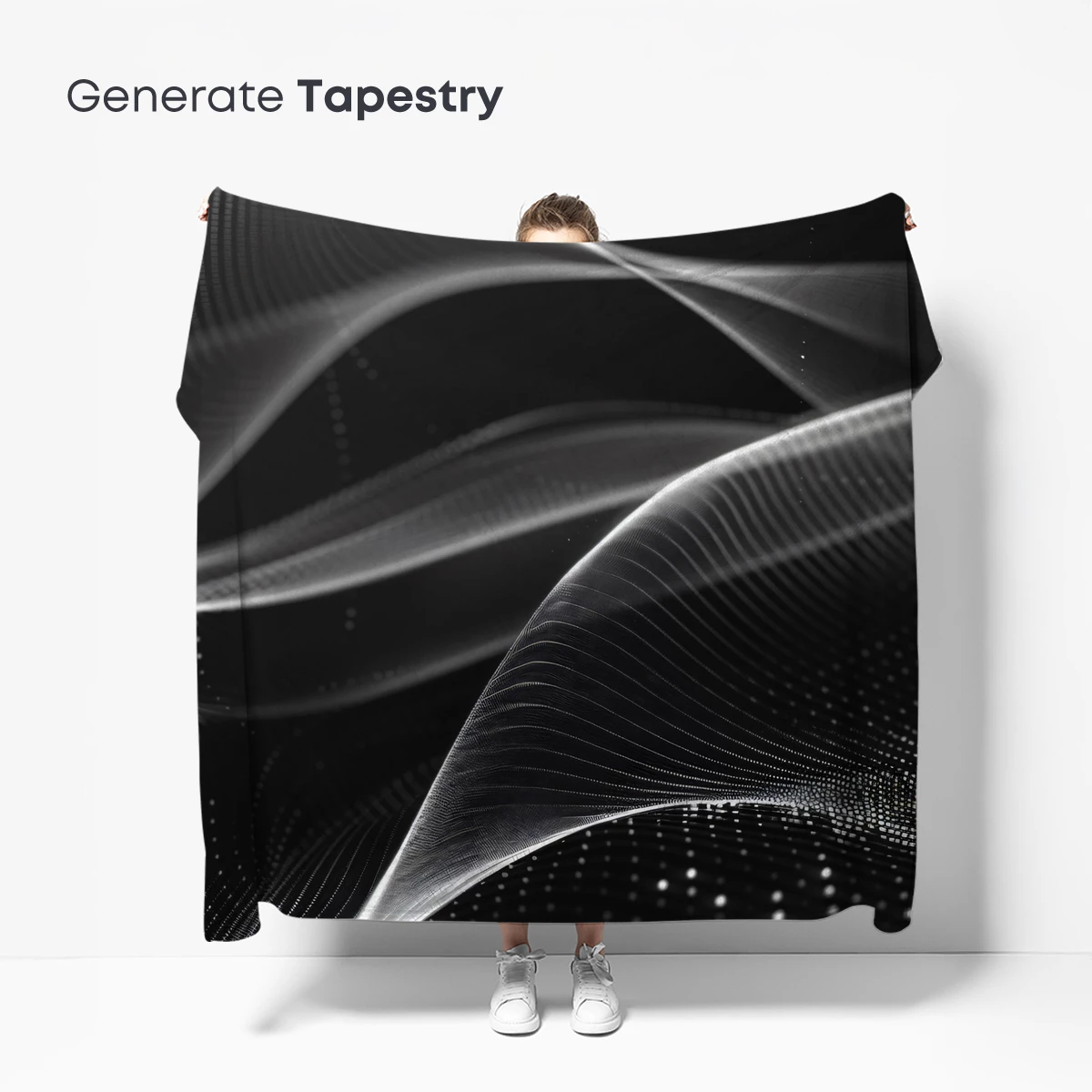 Ethereal Flow: Digital Wave Artistry - Image 5