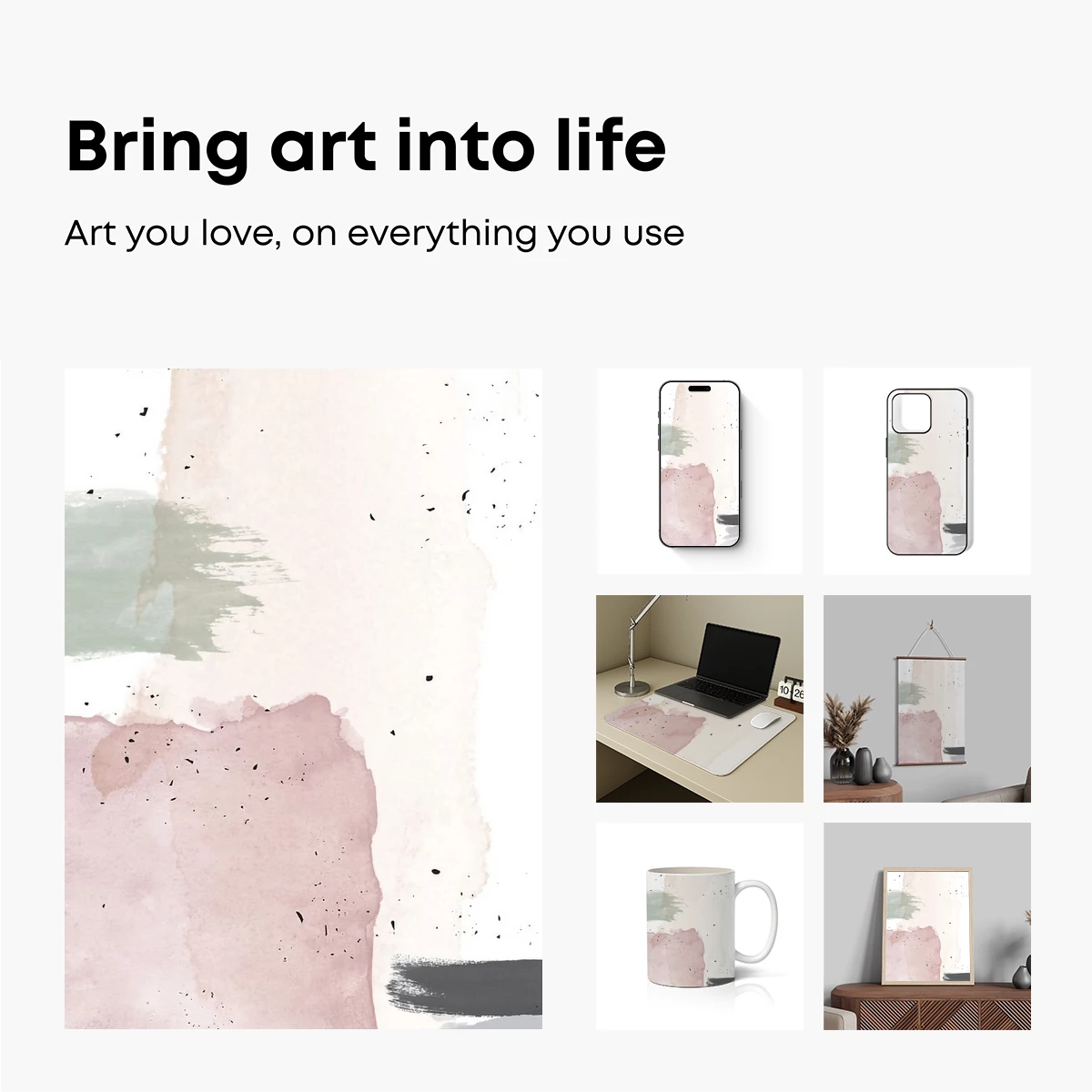 Abstract Watercolor Symphony