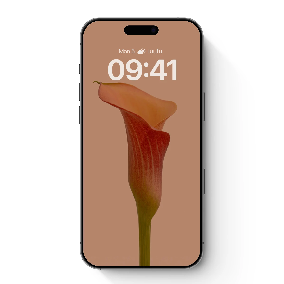 Elegant Calla Lily in Warm Tones - Image 7