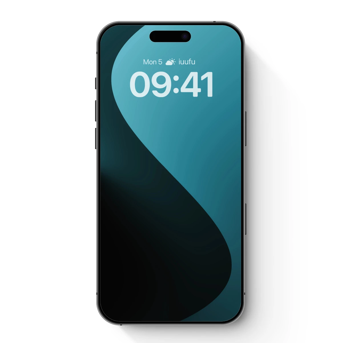 Ethereal Teal Divide: A Study in Contrast