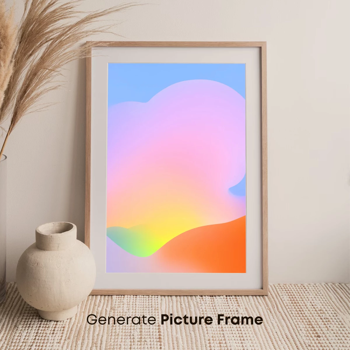 Fluid Chromatic Waves: Abstract Gradient Art - Image 7