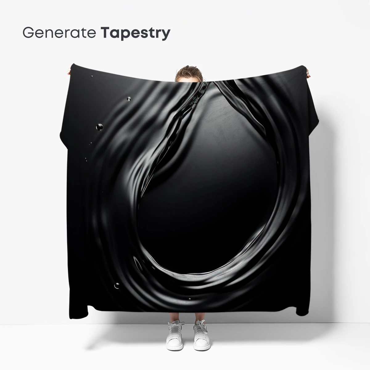 Elegant Water Whirl: Abstract Flow Dynamics - Image 5