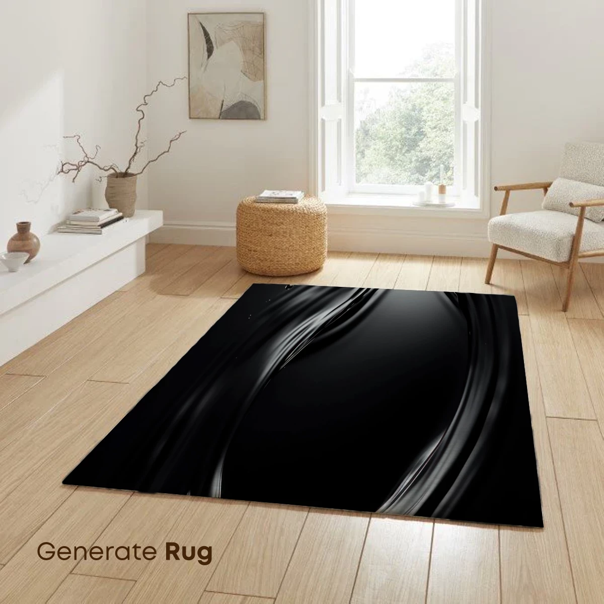 Elegant Water Whirl: Abstract Flow Dynamics - Image 6