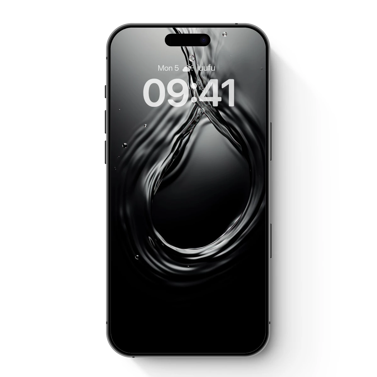 Elegant Water Whirl: Abstract Flow Dynamics