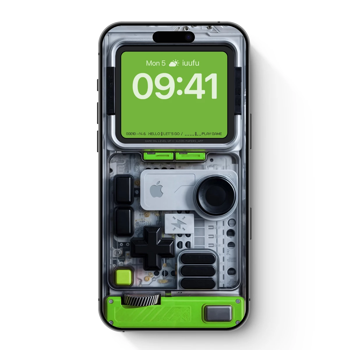 Cyberpunk Game Console Fusion