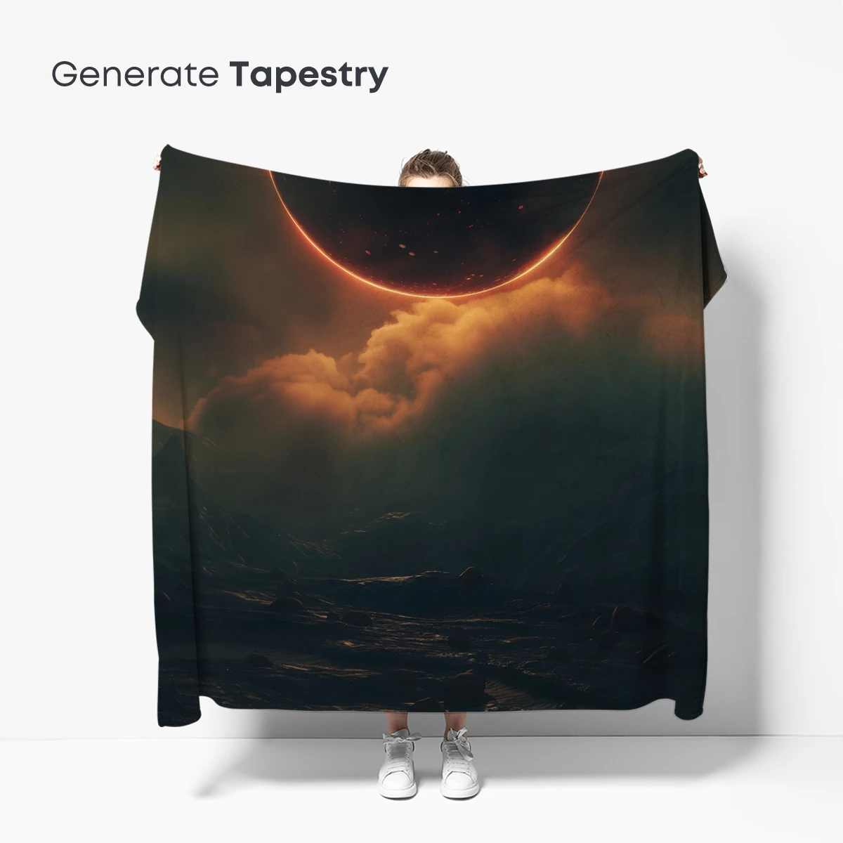 Eclipse Over Alien Terrain - Image 5