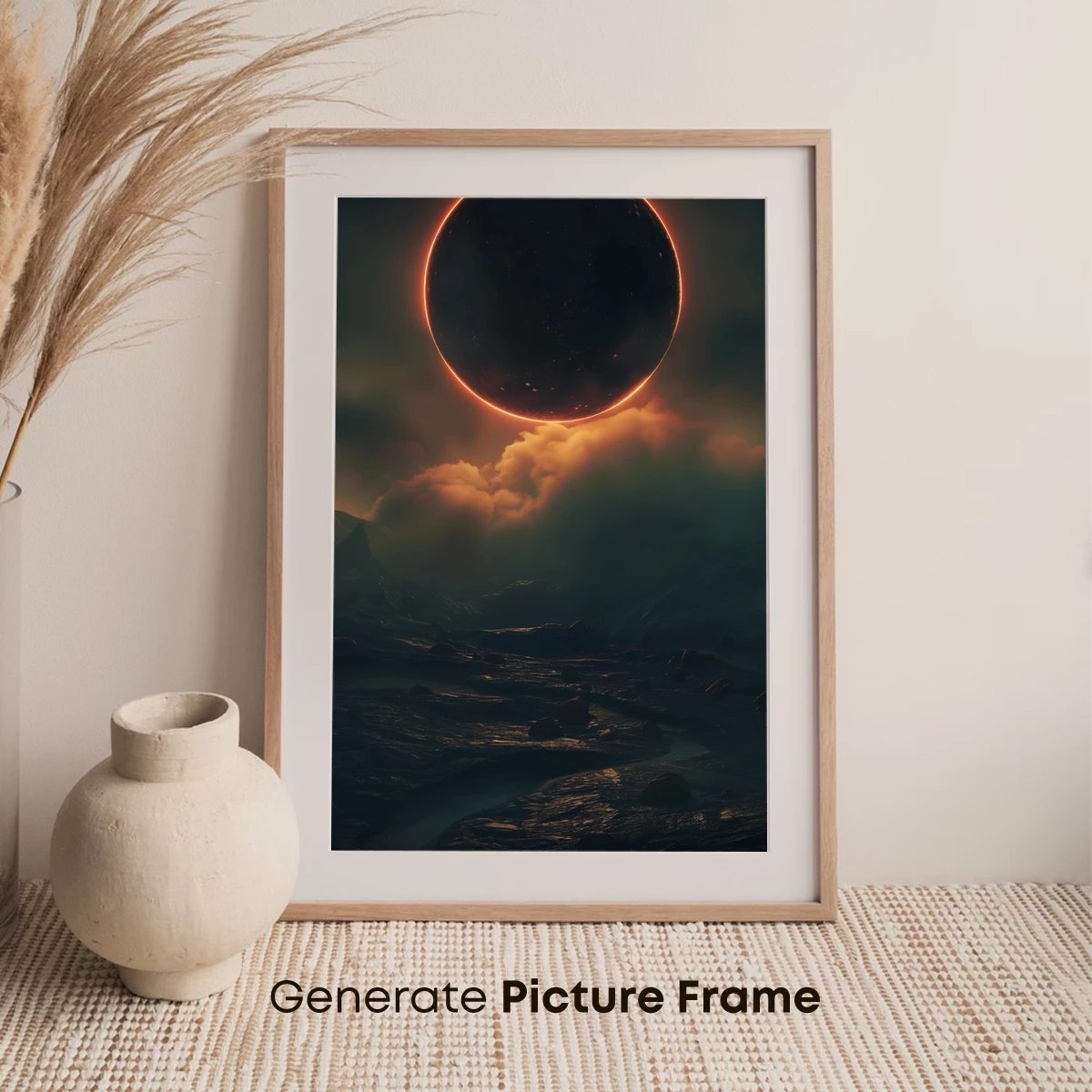 Eclipse Over Alien Terrain - Image 7