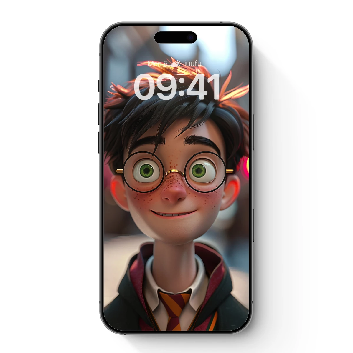 Enchanted Wizard in Vibrant Uniform