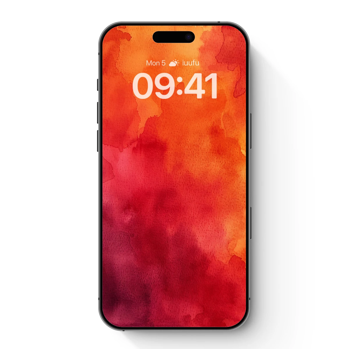 Fiery Watercolor Symphony