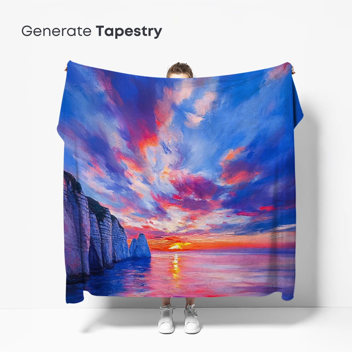 Cliffside Sunset Symphony - Image 5