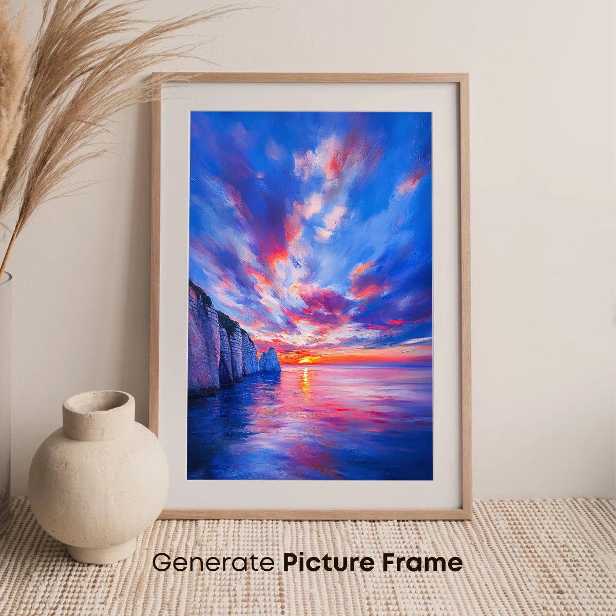 Cliffside Sunset Symphony - Image 7