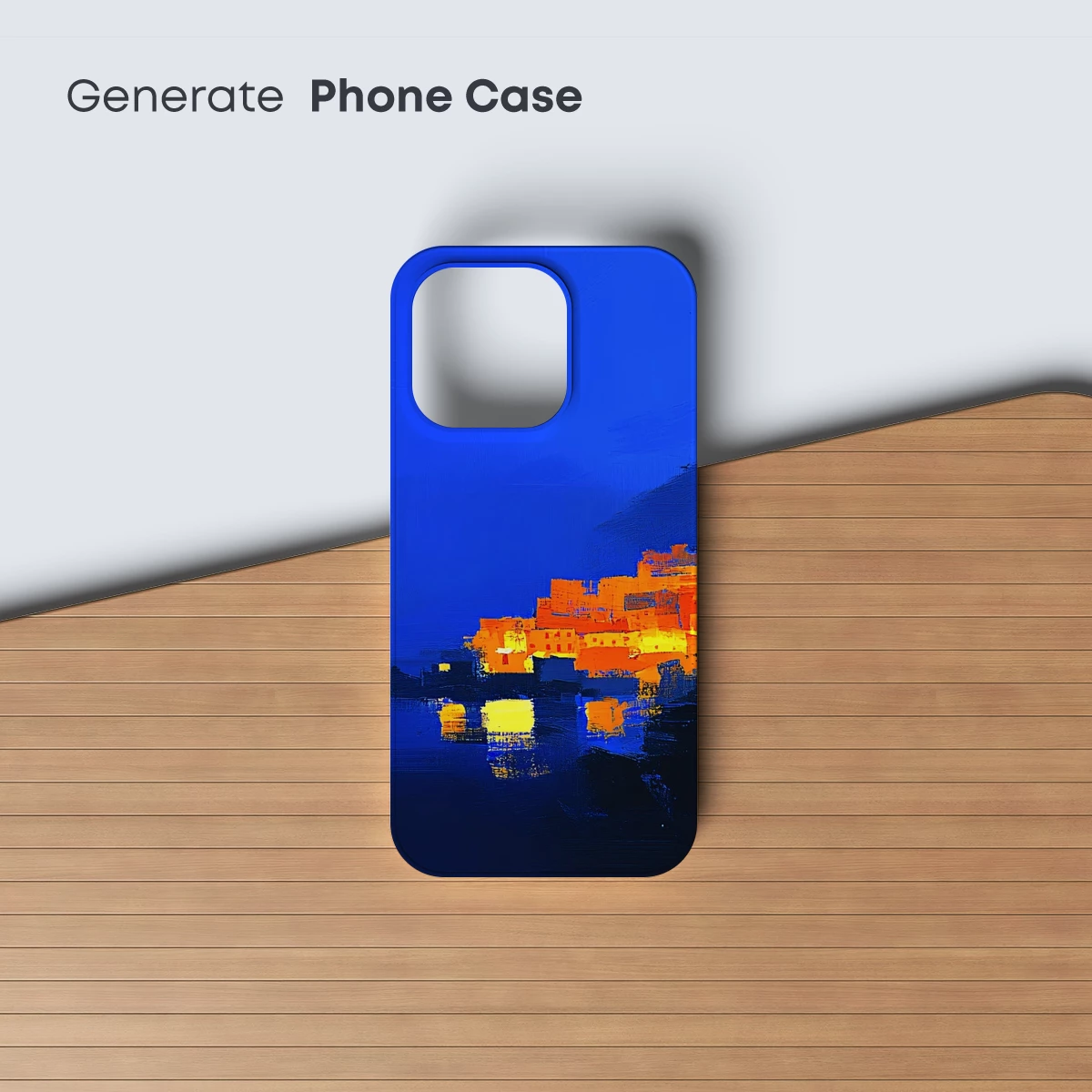 Luminous Coastal Village at Twilight - Image 3