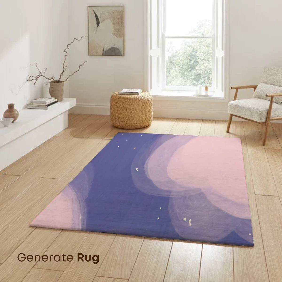 Dreamy Crescent Moon and Pastel Clouds - Image 6