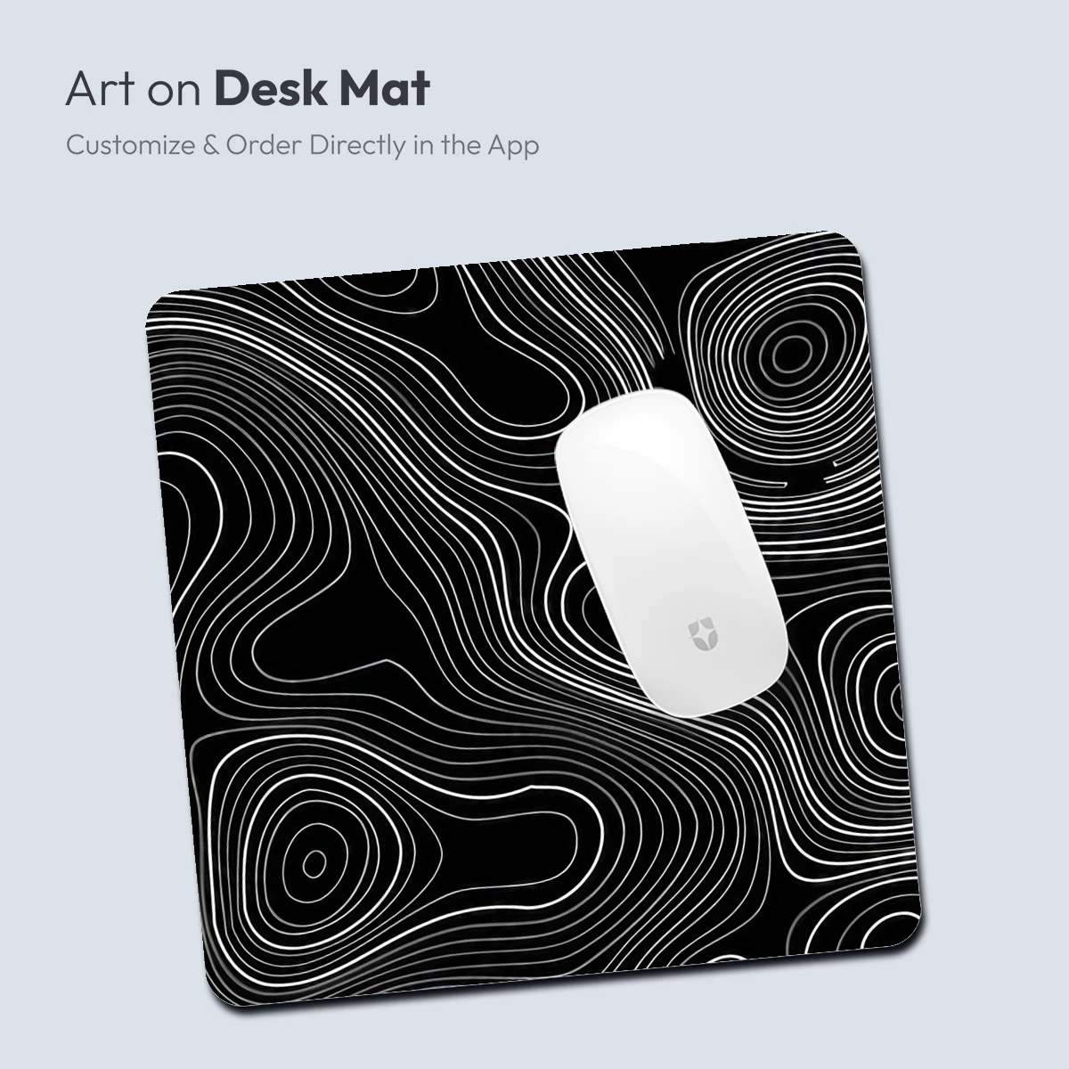 Contour Whispers: Elegance in Topographic Lines - Image 4