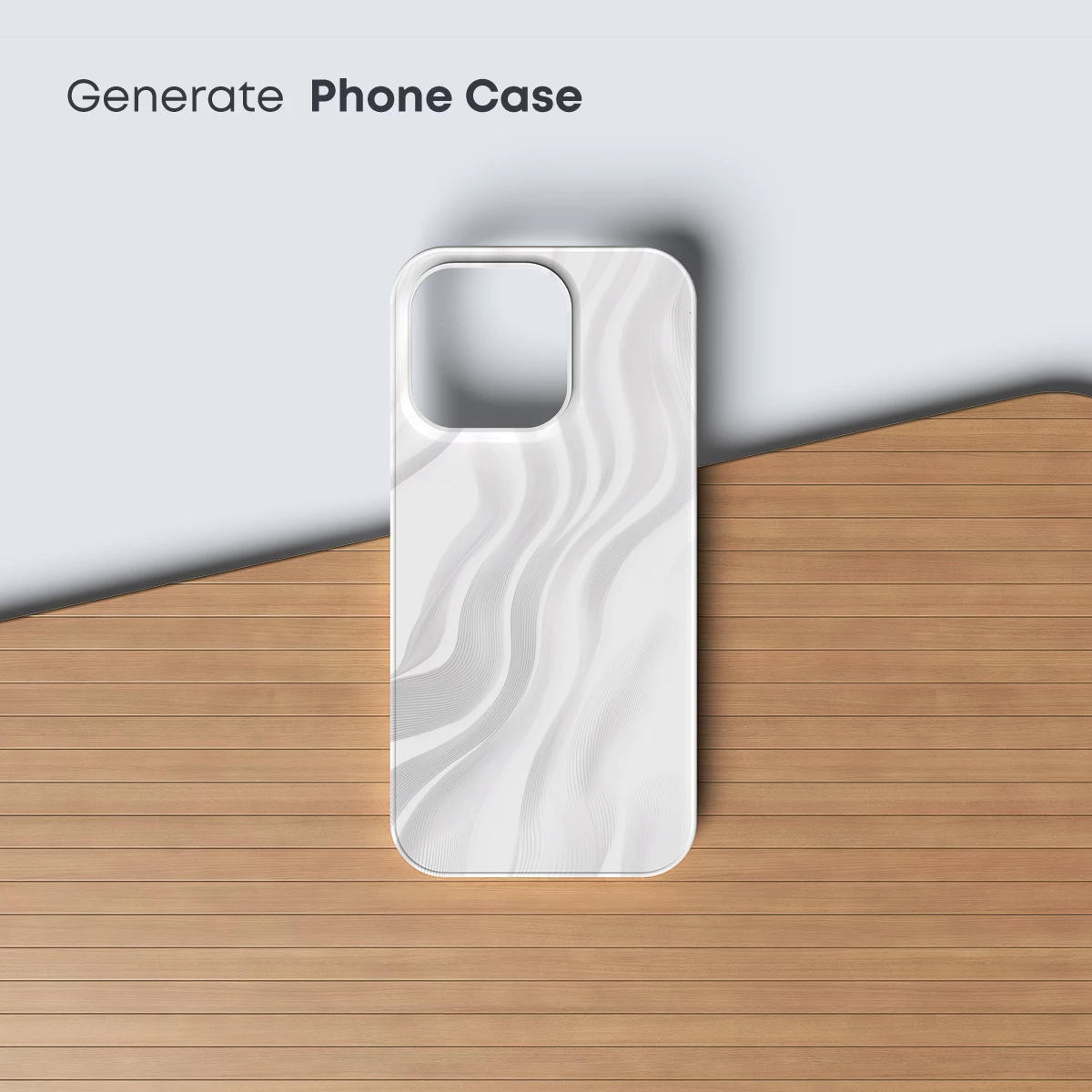 Elegant Flow: Abstract Wavy Lines in Monochrome - Image 3