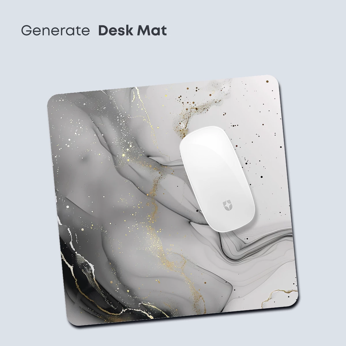 Elegant Gray Flow: Abstract Marble Artistry - Image 4