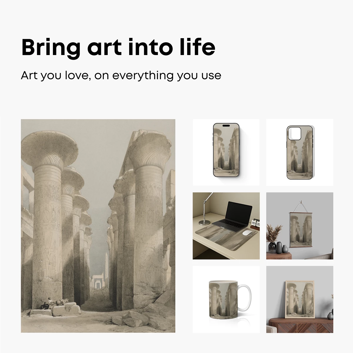 Ancient Egyptian Pillars: Timeless Monoliths Ancient Egyptian Pillars: Timeless Monoliths
