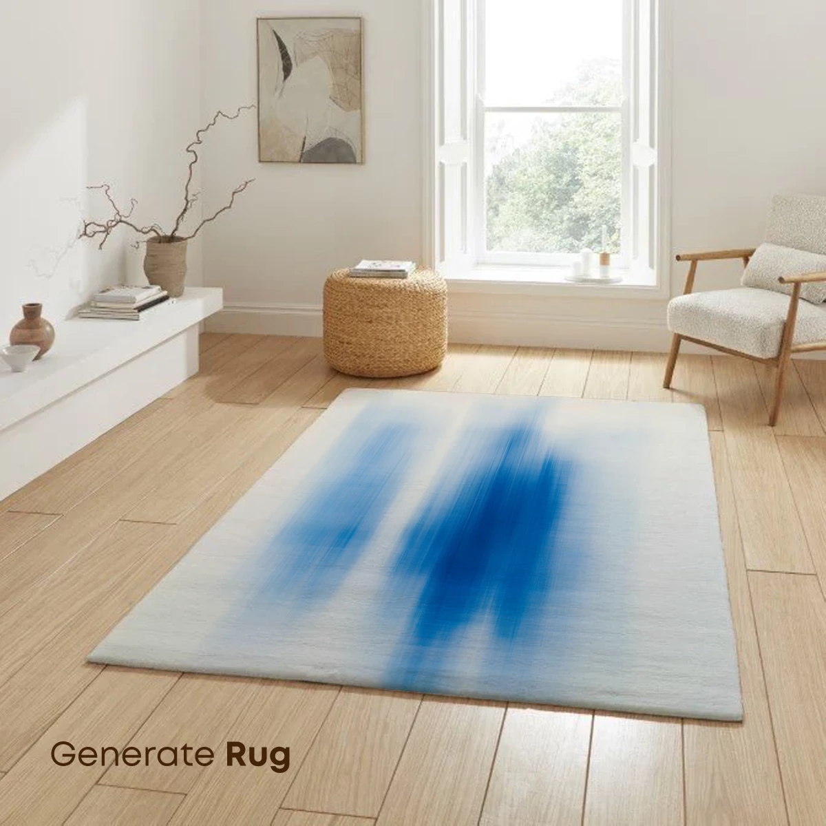 Blurred Blue Echoes: A Study in Motion and Hue - Image 6
