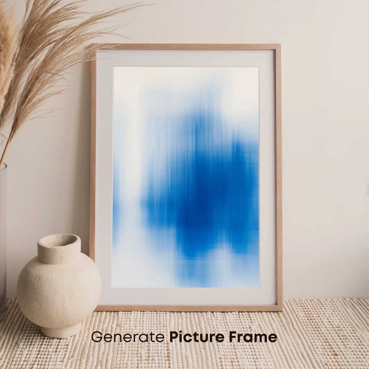 Blurred Blue Echoes: A Study in Motion and Hue - Image 7
