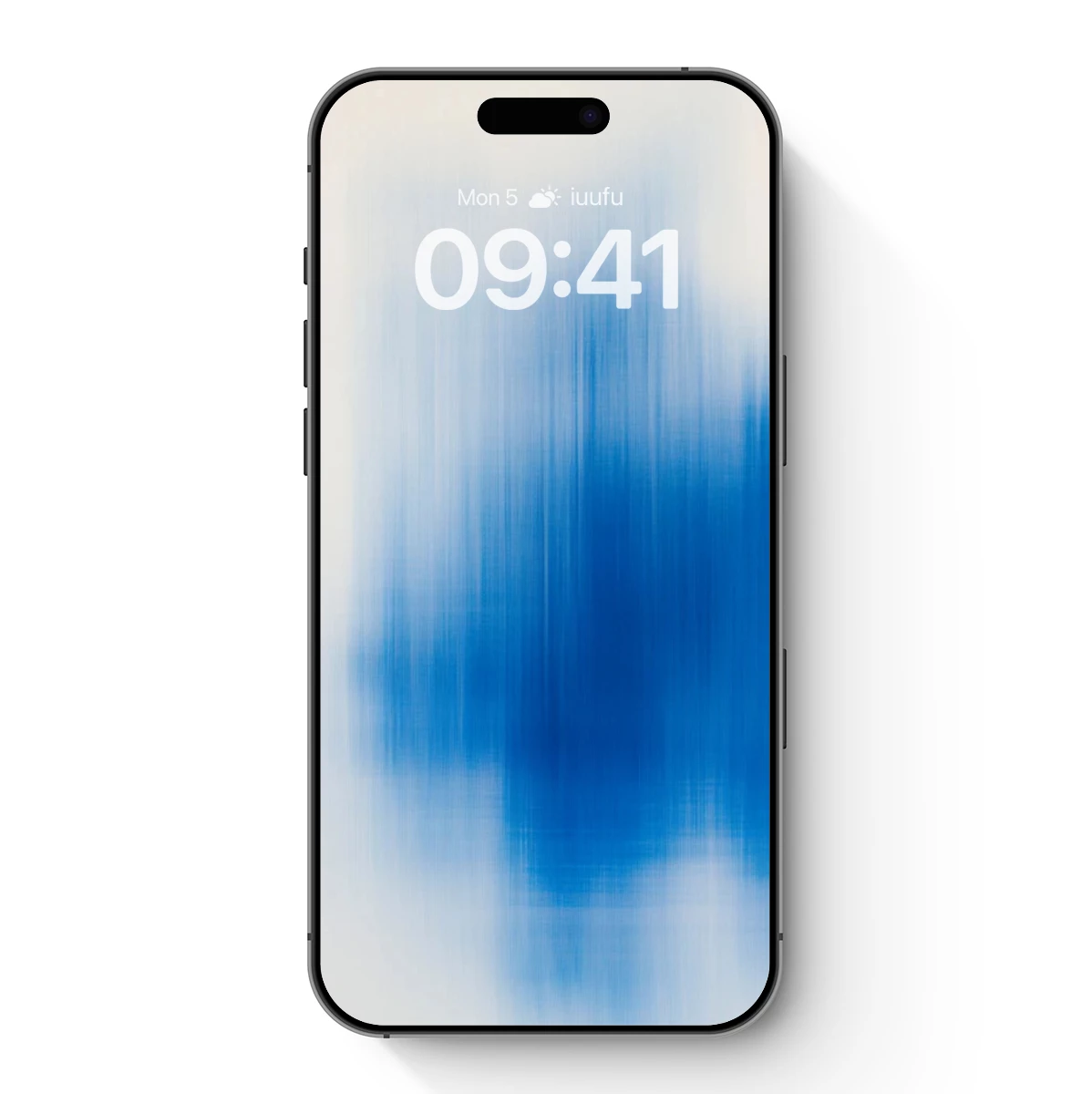 Blurred Blue Echoes: A Study in Motion and Hue