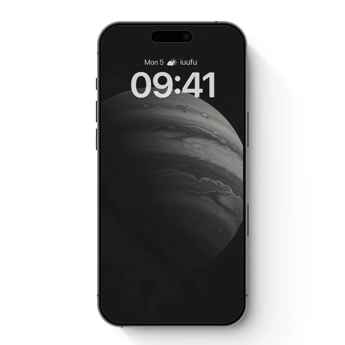 Jovian Shadows: A Monochrome Odyssey