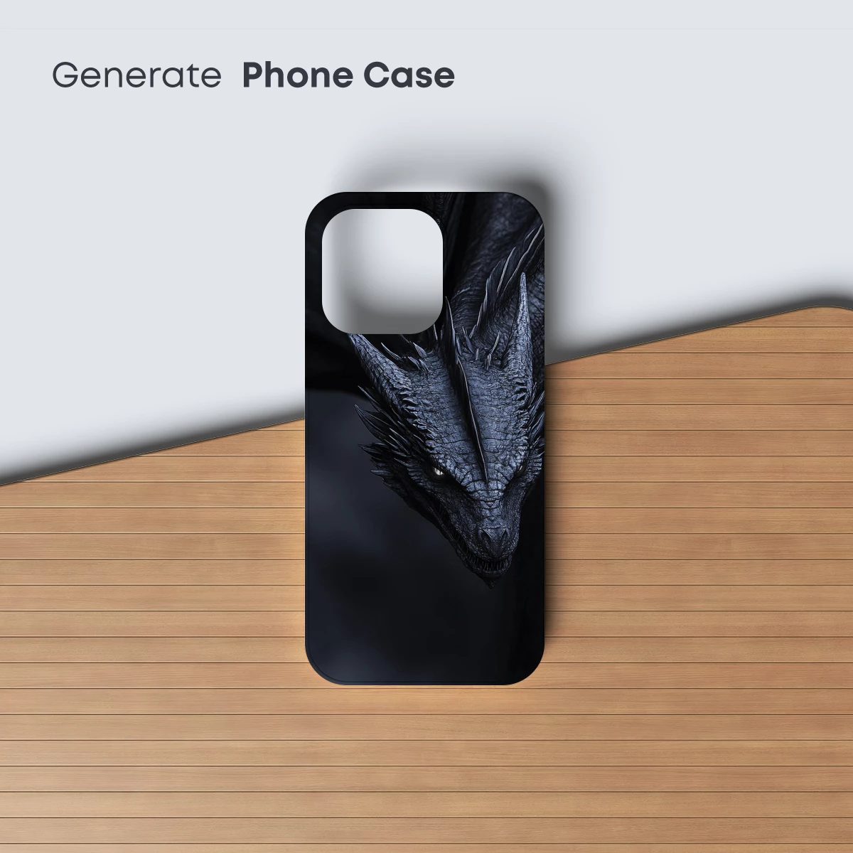 Dark Dragon's Gaze: Gothic Fantasy Artistry - Image 3