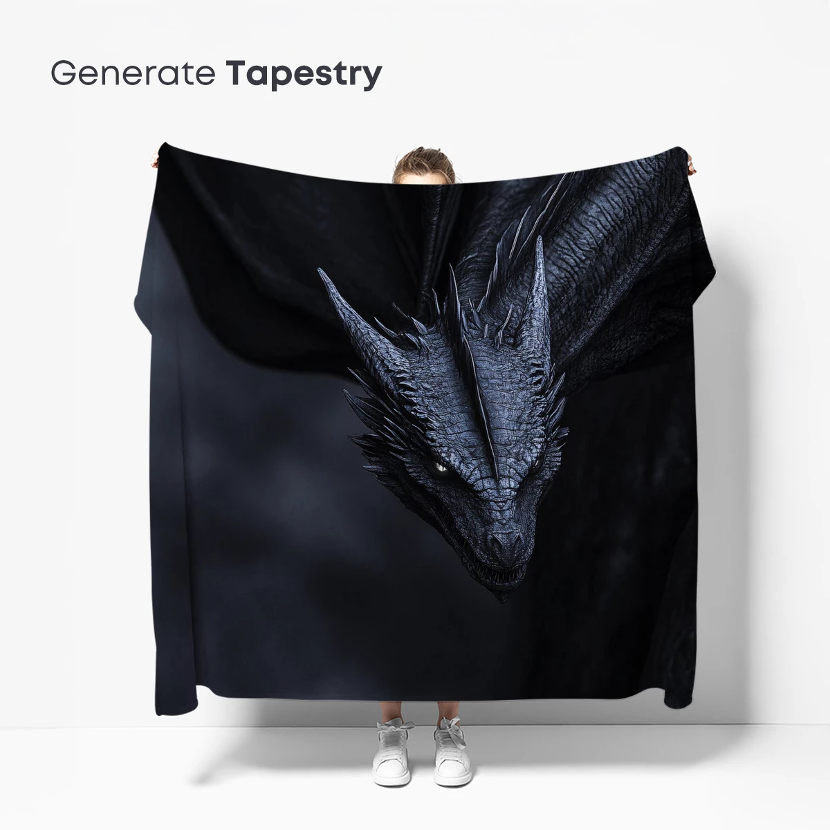 Dark Dragon's Gaze: Gothic Fantasy Artistry - Image 5