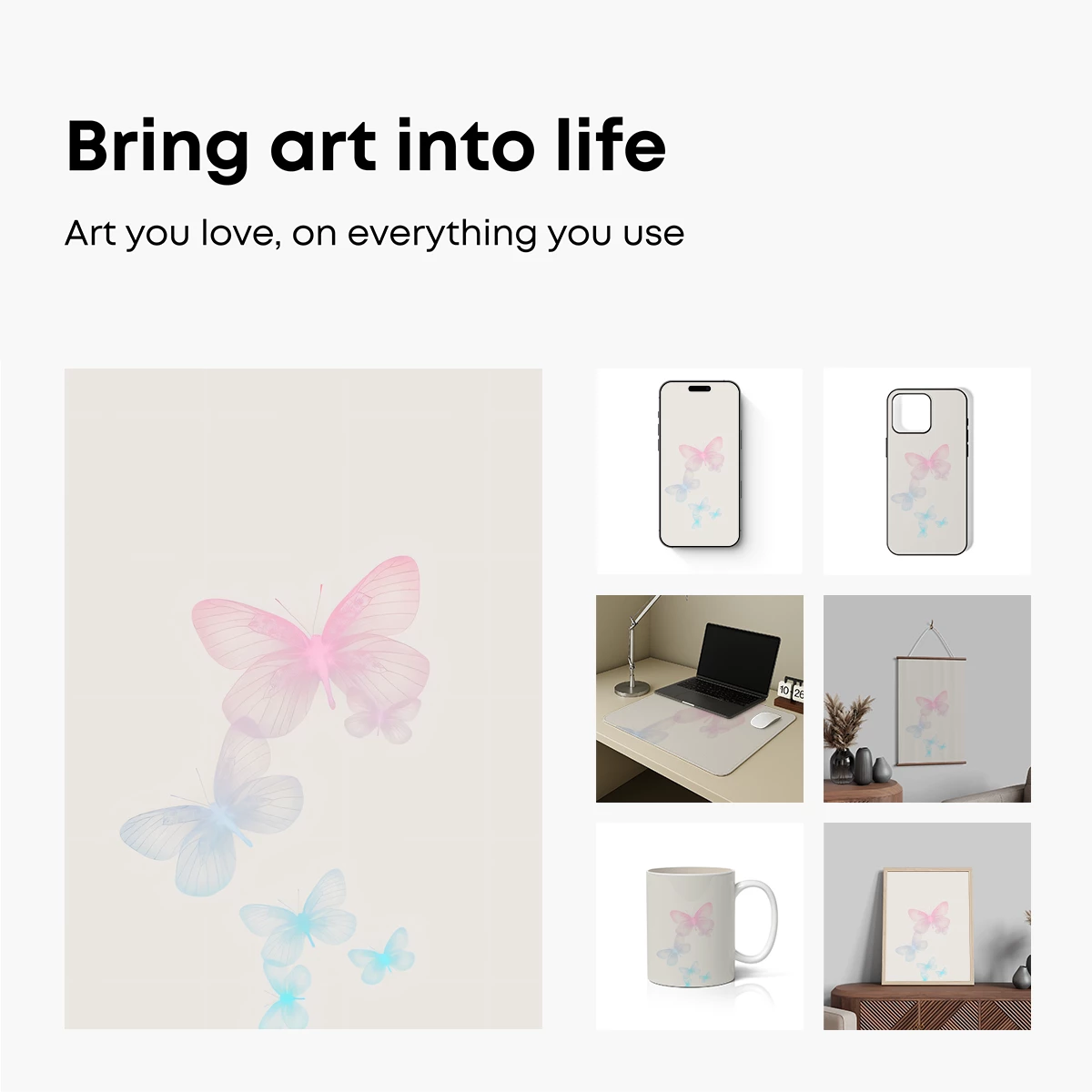 Ethereal Butterfly Cascade - Image 2