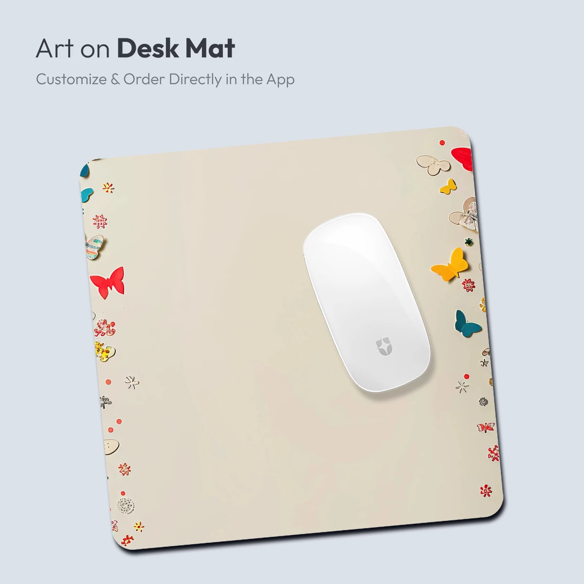 Butterfly Border Bliss: A Frame of Fluttering Colors - Image 3