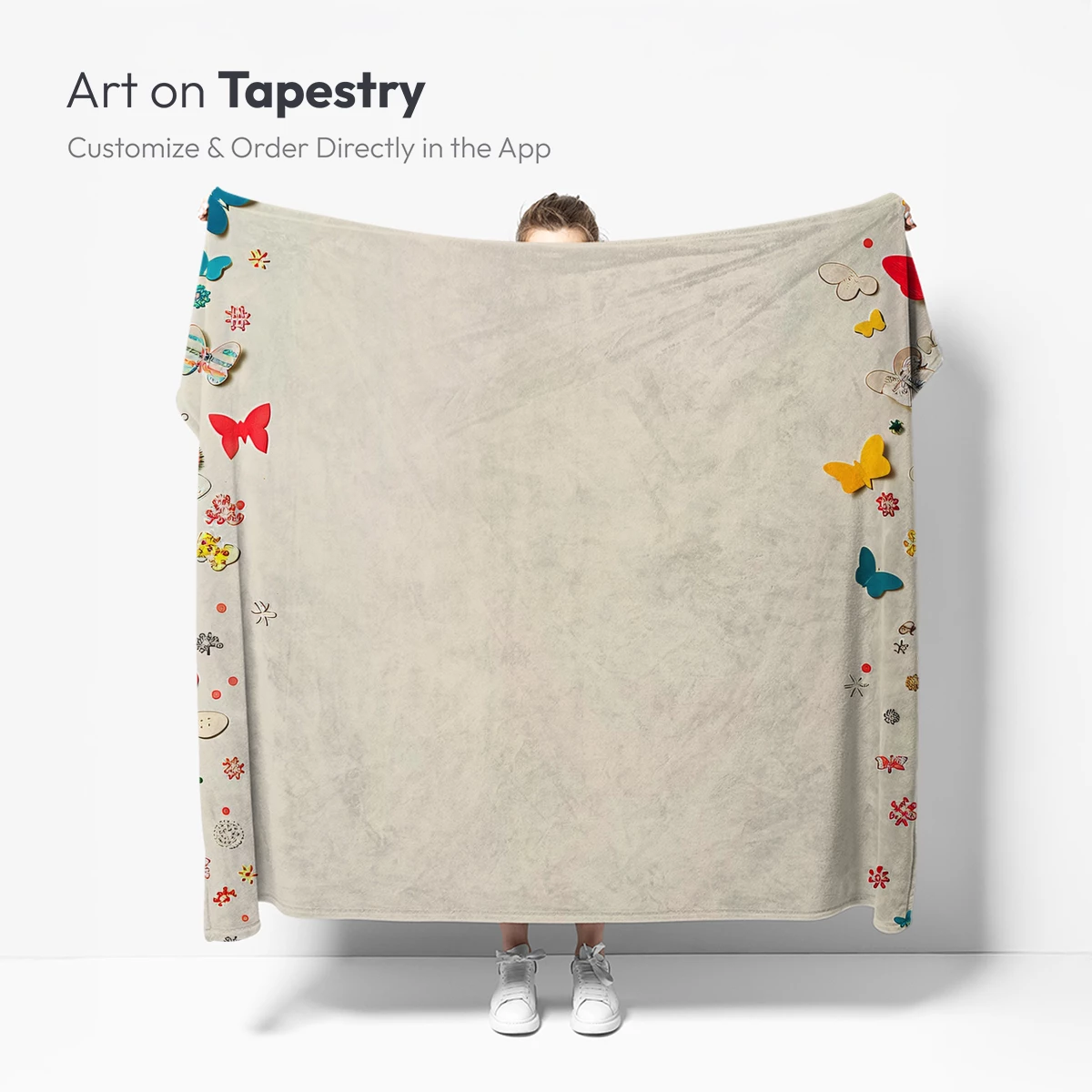 Butterfly Border Bliss: A Frame of Fluttering Colors - Image 4