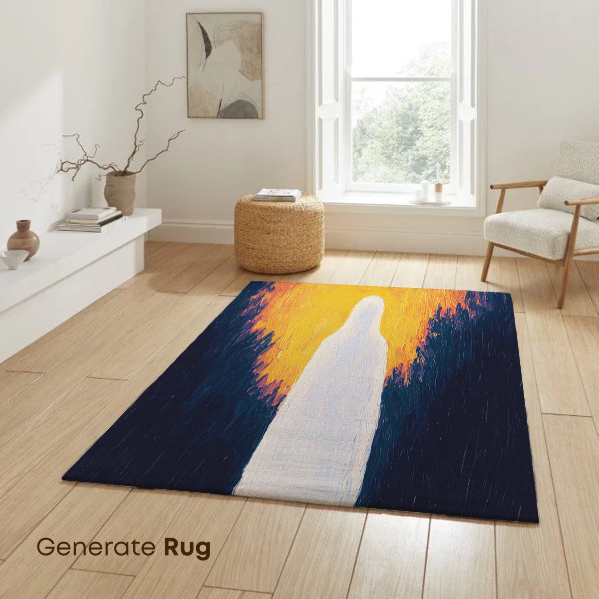 Ethereal Figure in Radiant Halo - Image 6