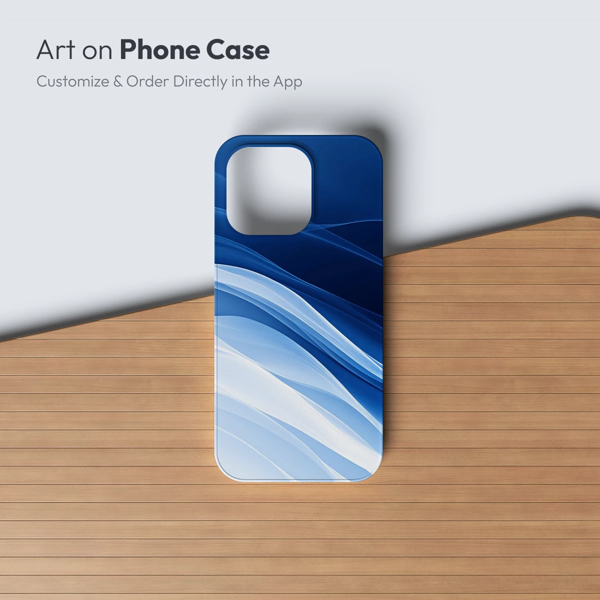 Ethereal Blue Waves: A Digital Symphony of Flow - Image 3