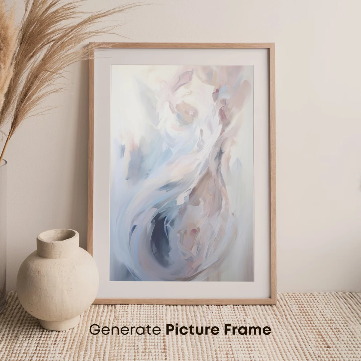 Ethereal Whispers: Abstract Flow in Pastel Hues - Image 7