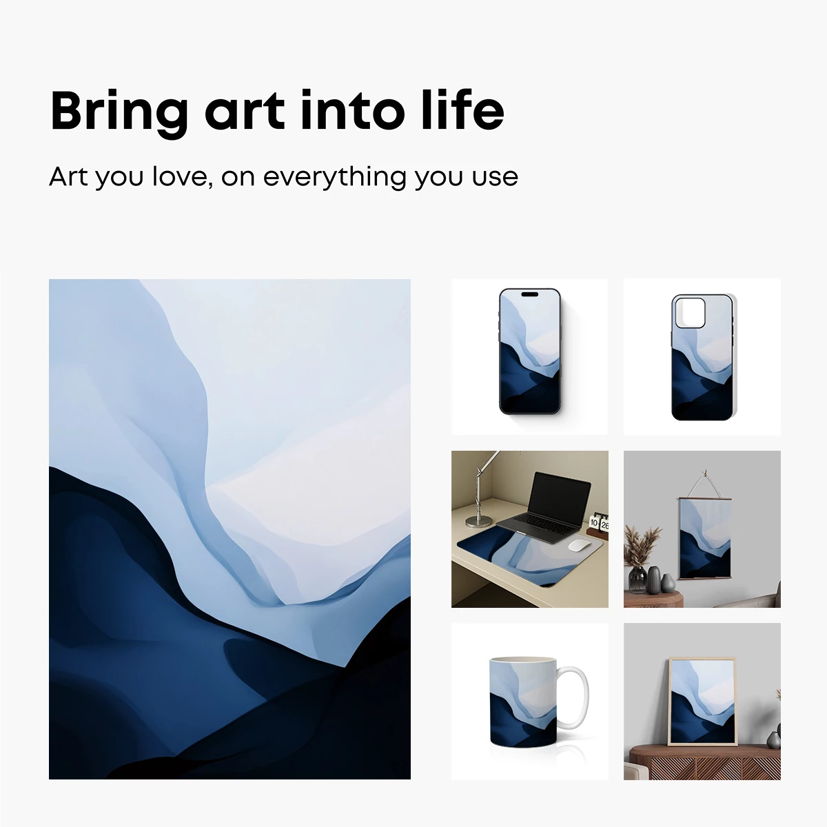 Ethereal Blue Abyss: A Digital Odyssey - Image 2
