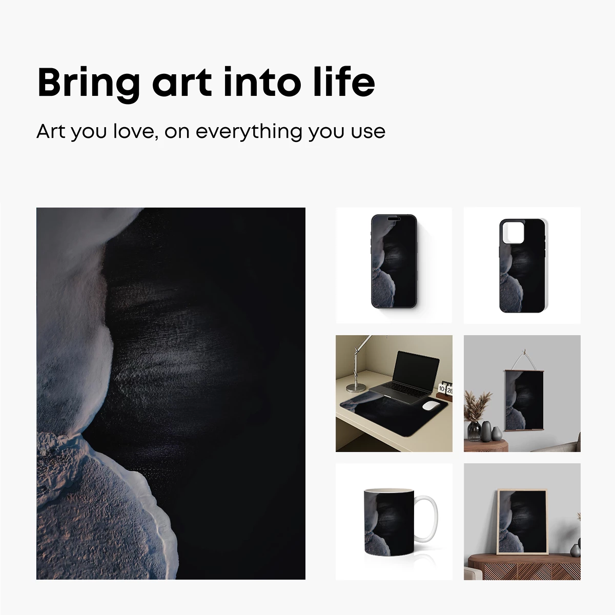 Eternal Ice Shadows: A Midnight Arctic Odyssey - Image 2