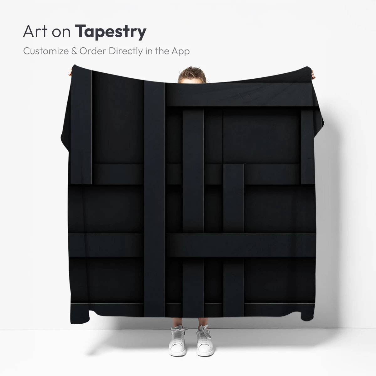 Monochromatic Geometric Weave - Image 5