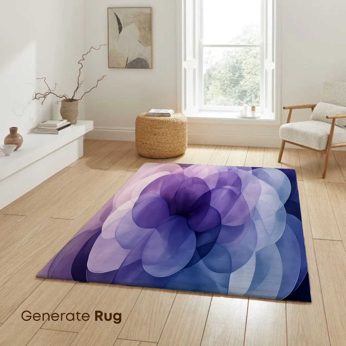 Ethereal Petals: A Symphony of Translucent Circles - Image 6