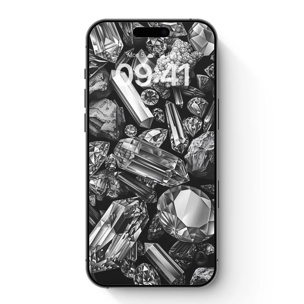 Crystal Symphony in Monochrome