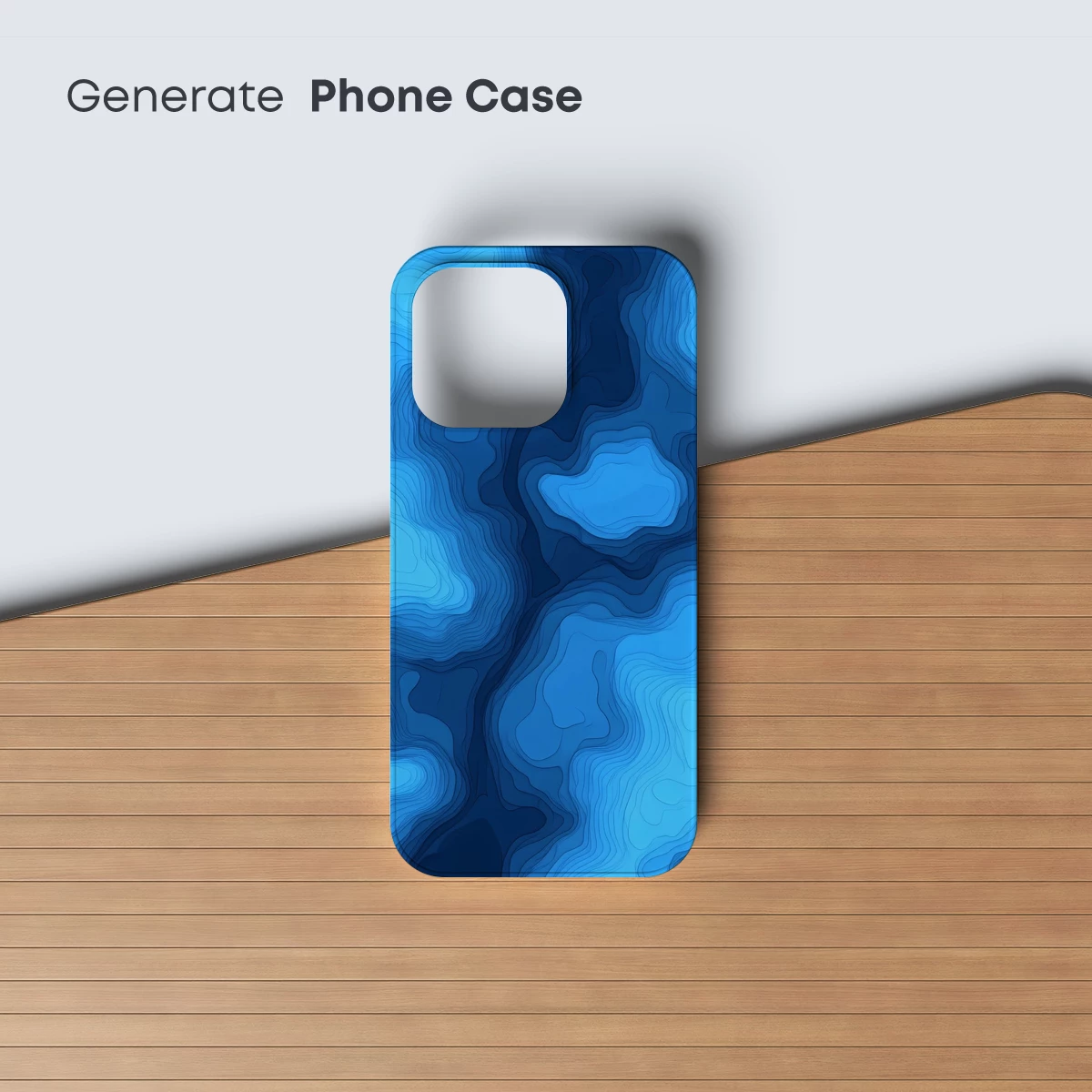 Blue Abyss: Abstract Waves of Depth - Image 3