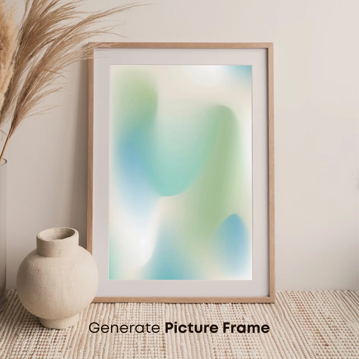 Ethereal Aqua Hues: A Soft Abstract Symphony - Image 7