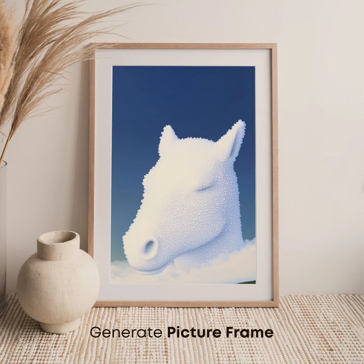 Cloud Horse: Ethereal Equine Sculpture - Image 7